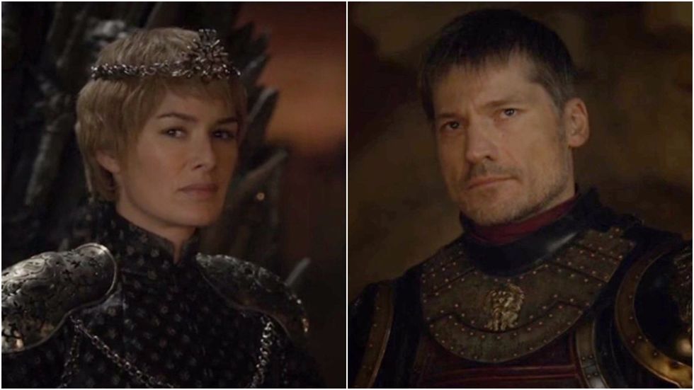 Cersei and Jaime in Game of Thrones s06e10, 'The Winds of Winter'