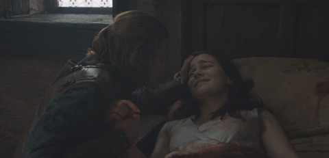 Ned and Lyanna in Game of Thrones