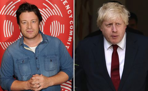 Jamie Oliver, Boris Johnson