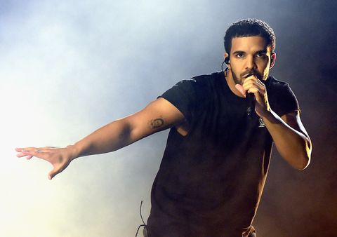 INDIO, CA - APRIL 12: Rapper Drake performs onstage during day 3 of the 2015 Coachella Valley Music & Arts Festival (Weekend 1) at the Empire Polo Club on April 12, 2015 in Indio, California.