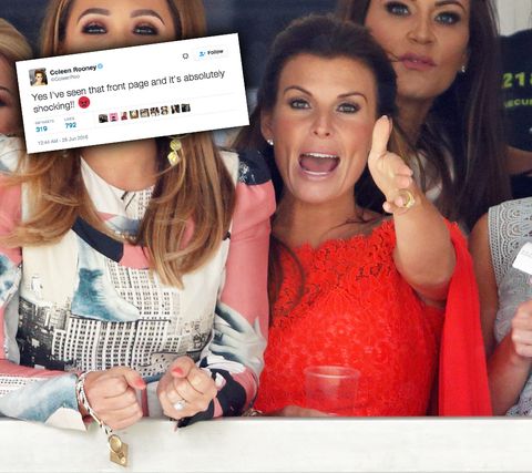 Coleen Rooney Blasts The Press Over Crying Kai Picture As England Get Knocked Out Of Euro 16