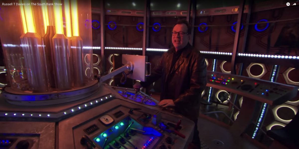 See Russell T Davies Step Back Into Doctor Whos Tardis After 6 Years On The South Bank Show 