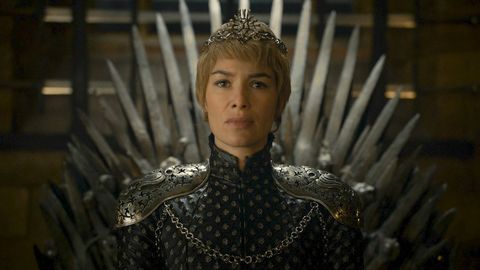 Cersei on the throne, Game of Thrones