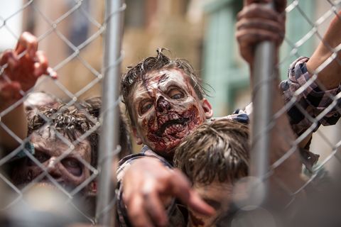 The Walking Dead Attraction live experience at Universal Studios