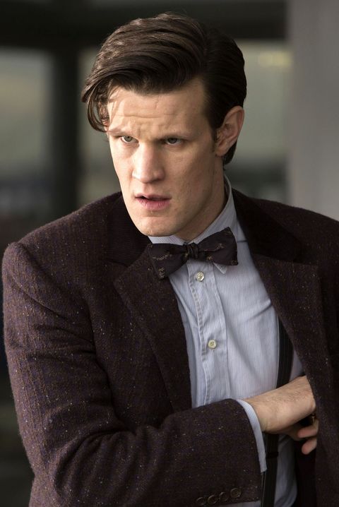 matt smith as the eleventh doctor in doctor who
