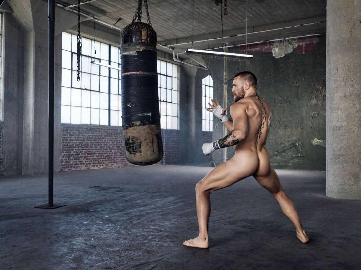 UFC fighter Conor McGregor gets completely naked in a stunning new  photoshoot