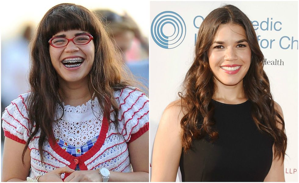 Ugly Betty's America Ferrara Then and Now