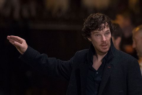 Benedict Cumberbatch films Sherlock series 4 in Cardiff