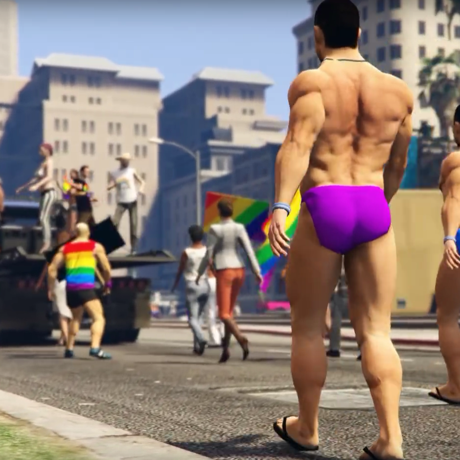 Gay Pride comes to GTA 5 at last