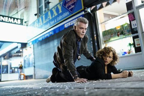 Ray Liotta and Jennifer Lopez in Sky Living's Shades of Blue