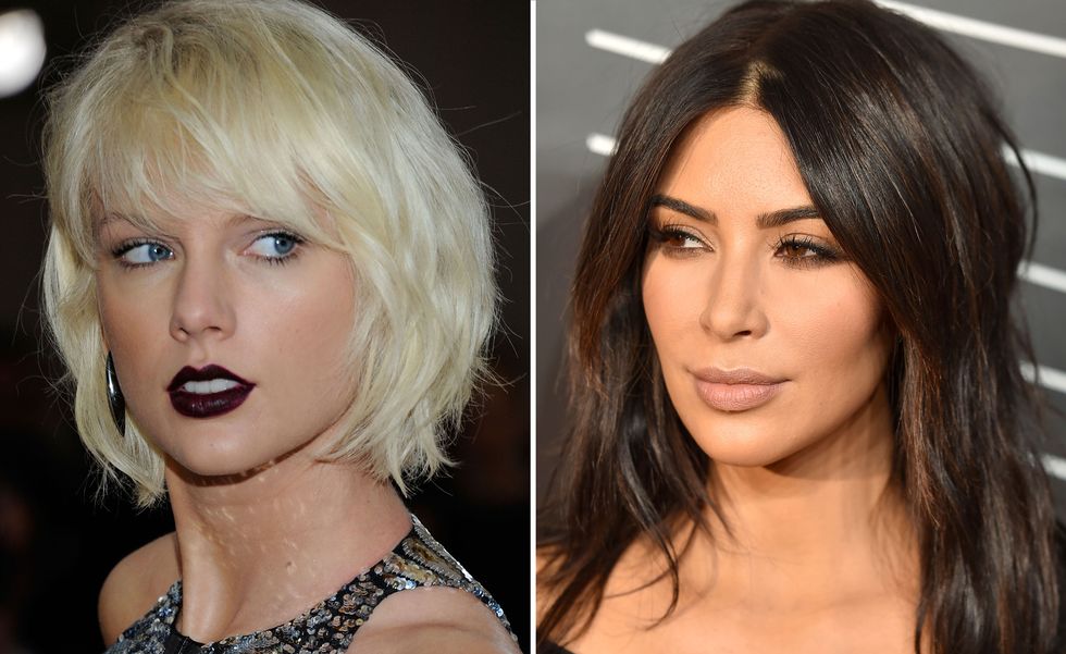 Kim Kardashian, Taylor Swift