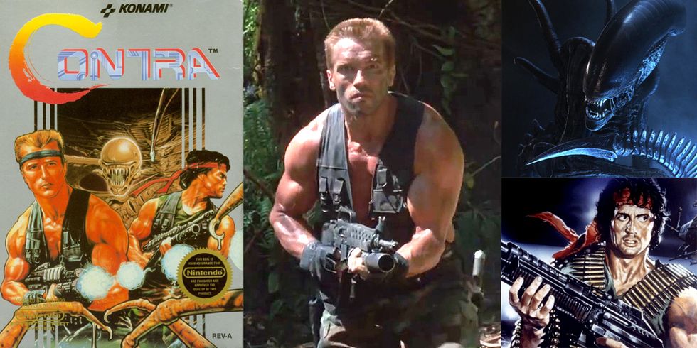 arnold schwarzenegger contra sylvester stallone contra chuck norris