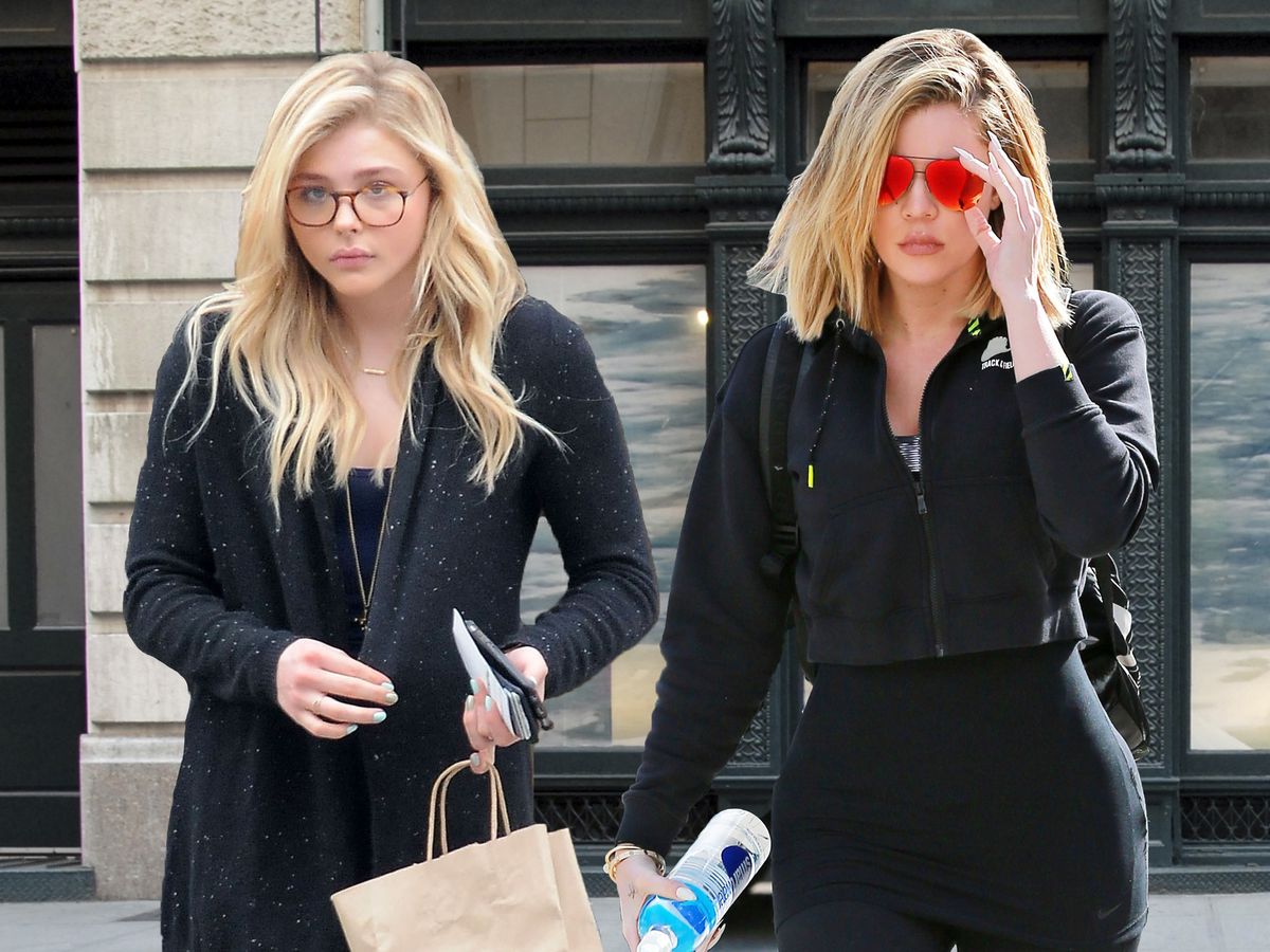 Chloe Grace Moretz gets some retail therapy in Harrods