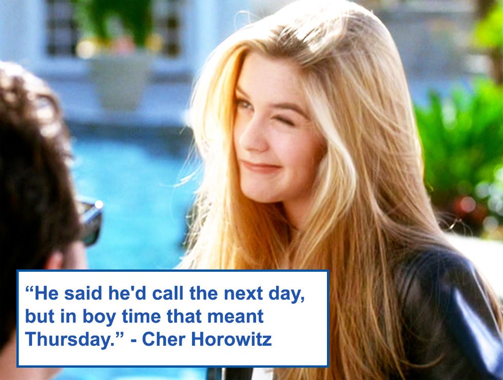 Dating Cher Horowitz includes