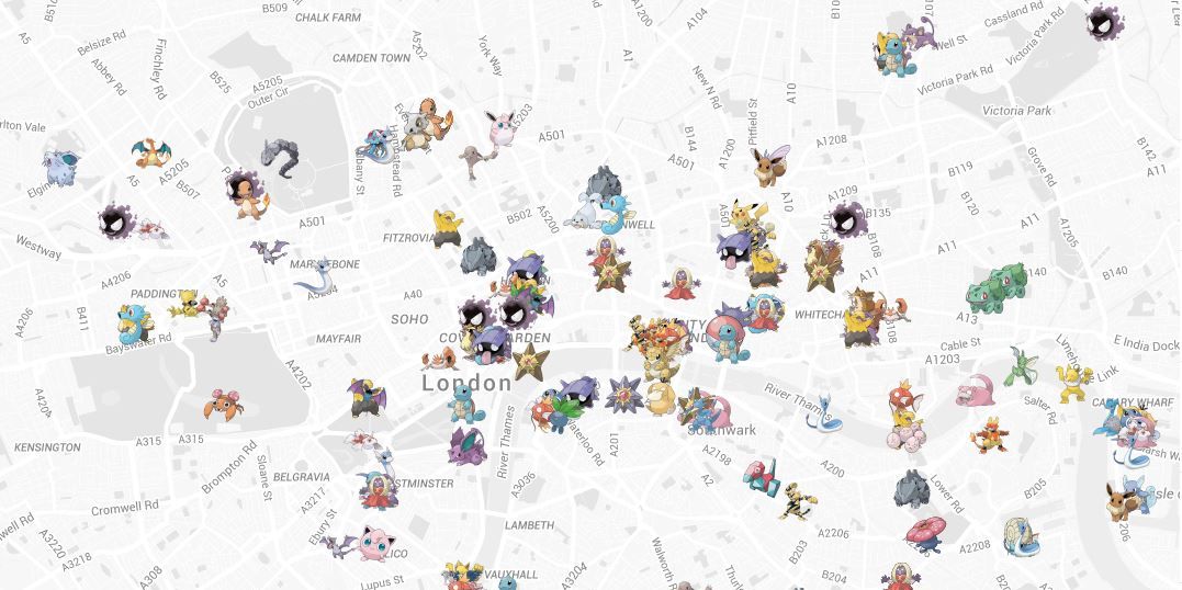 Pokemon GO' Map: Where to Find Rare Pokemon in US