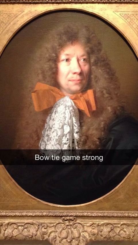 27 hilarious museum Snapchats that make art history fun