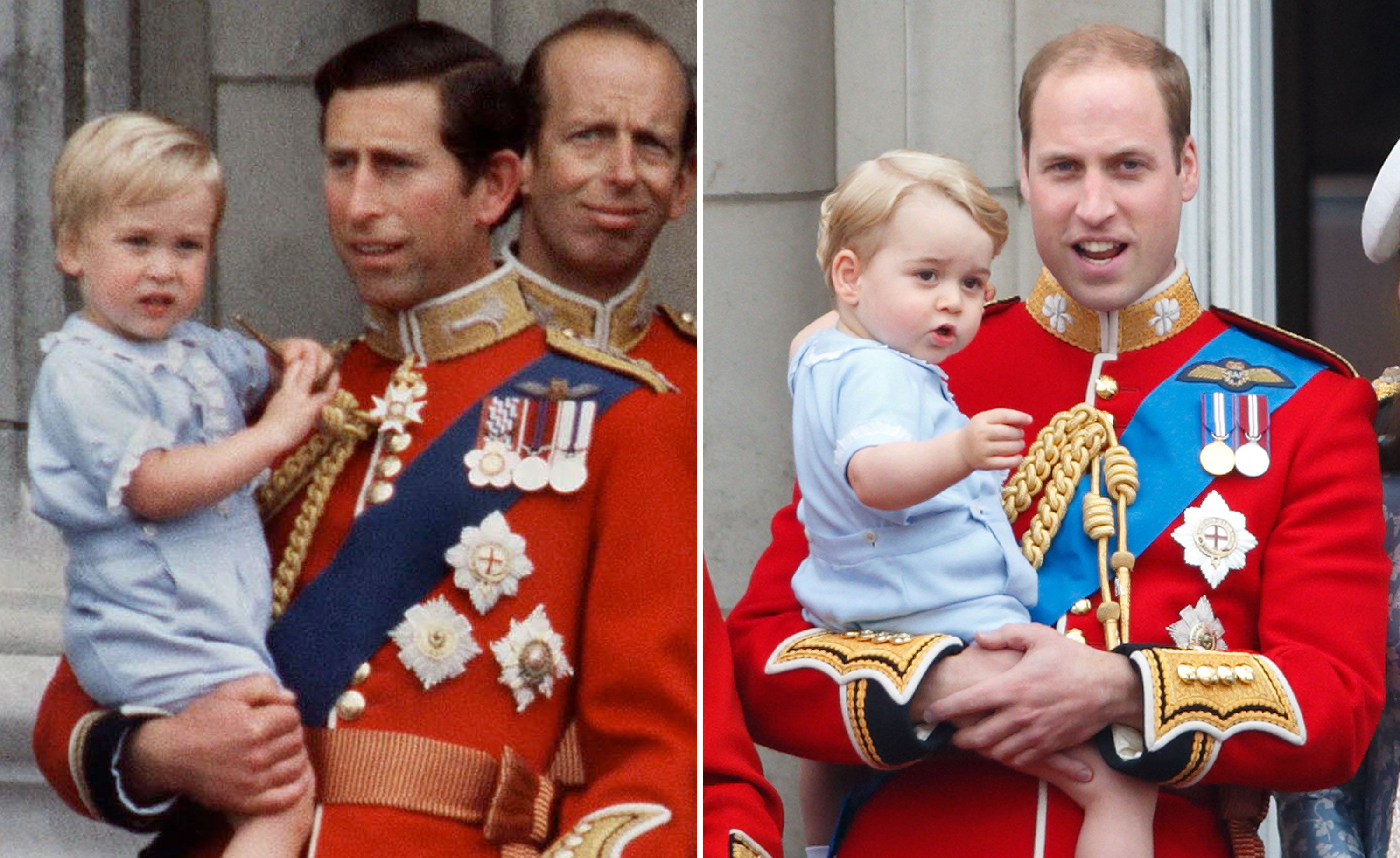 Prince William And George Comparison