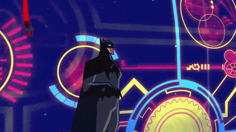 In the trailer for Cartoon Network's new show,  Justice League Action, Batman deals with an evil space cat with a well-timed batarang.