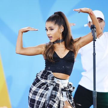 NEW YORK, NY - MAY 20: Ariana Grande Performs During ABC's 'Good Morning America's' 2016 Summer Concert Series at Rumsey Playfield, Central Park on May 20, 2016 in New York City.