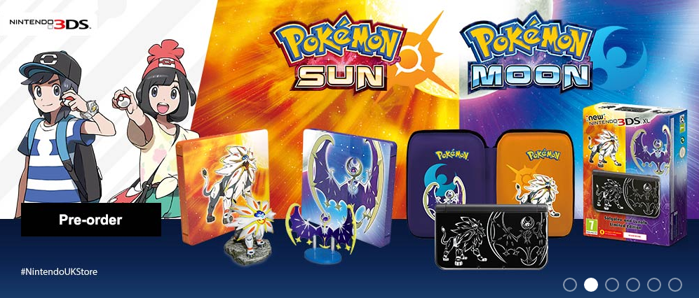 3ds pokemon sun and moon
