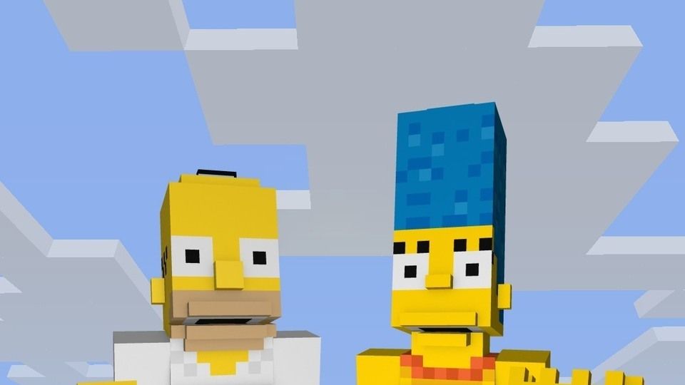 Minecraft - The Simpsons Skin Pack 