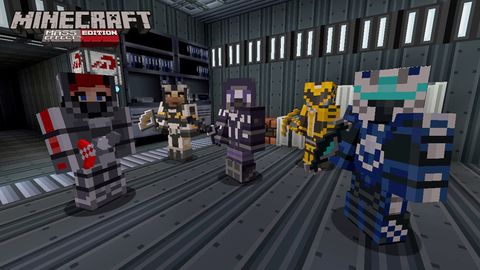 Minecraft, Mass Effect