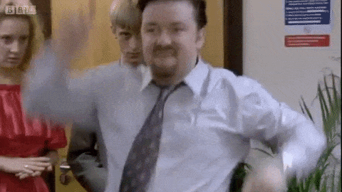 Casual Friday Sex Porn Gif - There's now a David Brent emoji and it's AMAZING!
