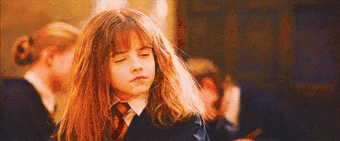 Hermione in Harry Potter GIF