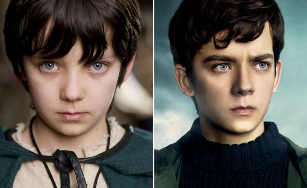 ASA BUTTERFIELD, as Mordred in Merlin, Then and Now