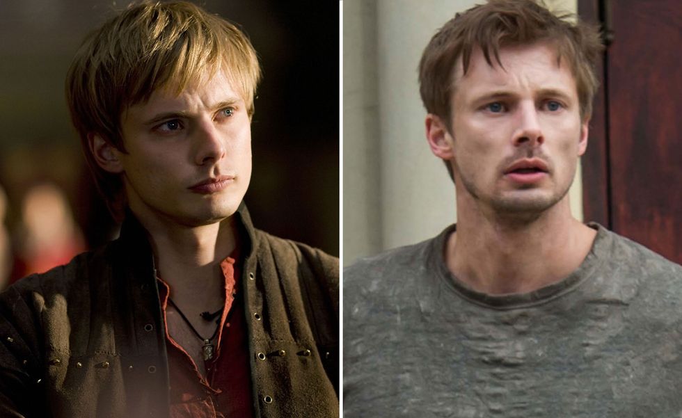 BRADLEY JAMES, as Arthur in Merlin, Then and now