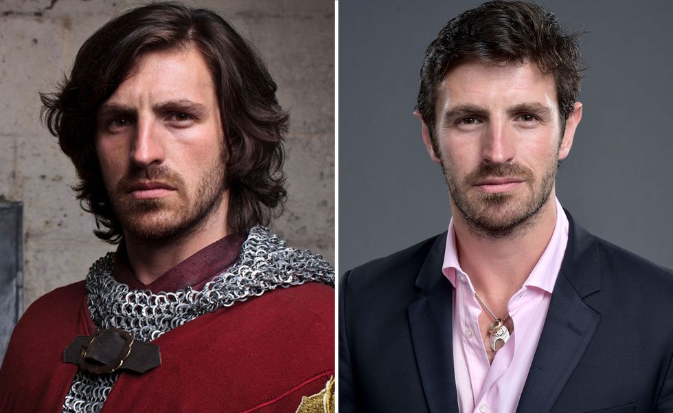 EOIN MACKEN, as Sir Gwaine in Merlin, then and now