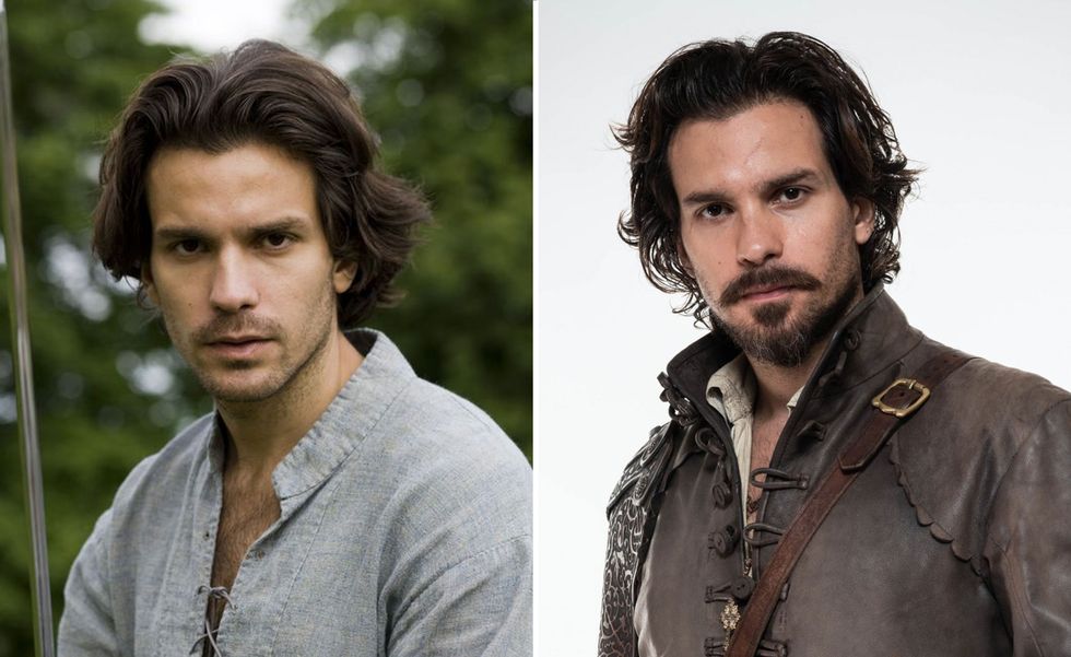 SANTIAGO CABRERA, as Lancelot in Merlin, then and now