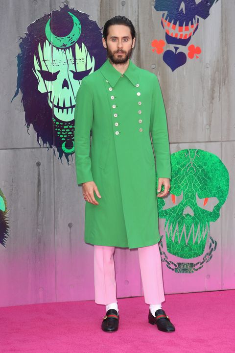 Here's the inspiration behind Jared Leto's Suicide Squad premiere outfit