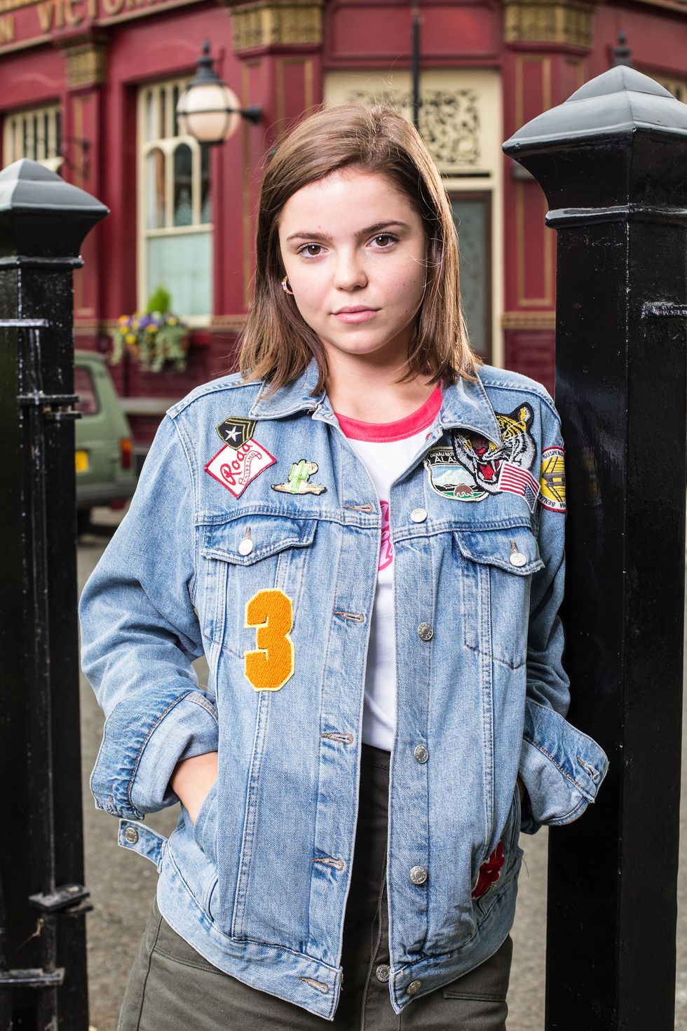 EastEnders' Courtney Mitchell,  played by Alice Nokes
