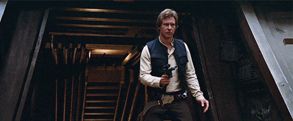 [GIF] Harrison Ford as Han Solo in Star Wars: Return of the Jedi