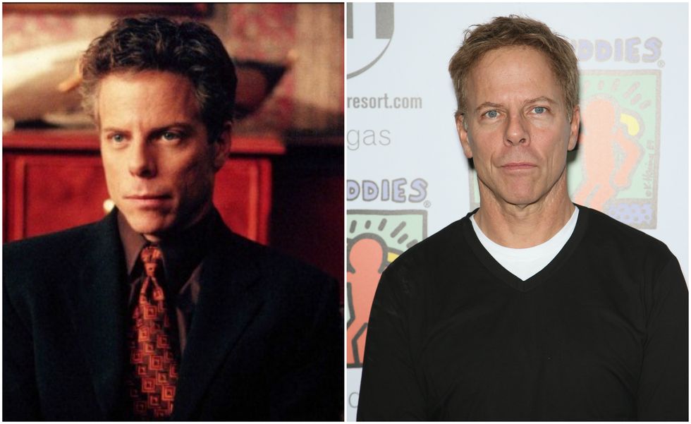 Greg Germann in Ally McBeal and now