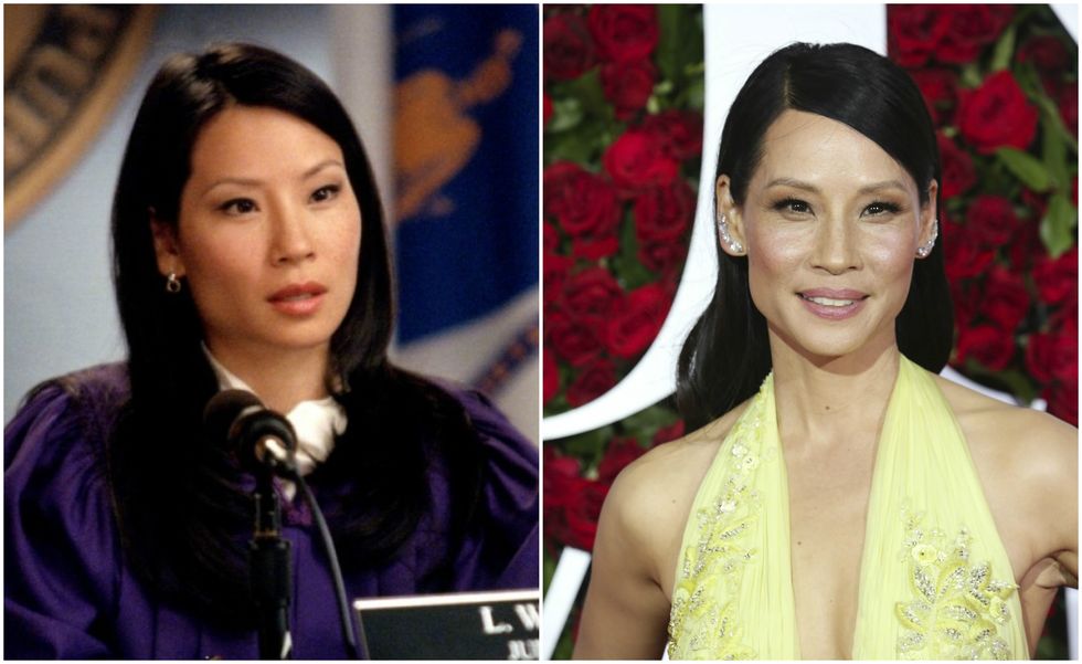 Lucy Liu in Ally McBeal and now