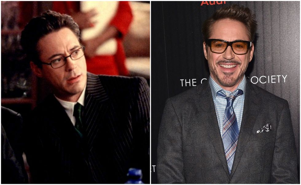 Robert Downey Jr in Ally McBeal and now
