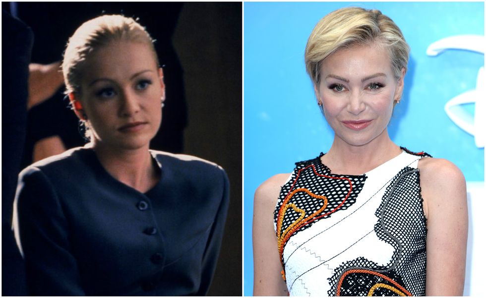 Portia De Rossi in Ally McBeal and now