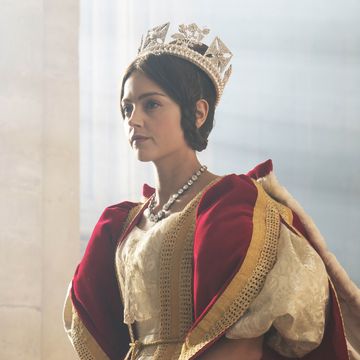 Jenna Coleman as Queen Victoria in ITV's Victoria