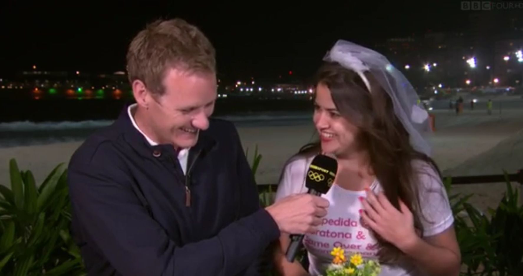 Rio 2016: Dan Walker gets a wedding invite from Maria