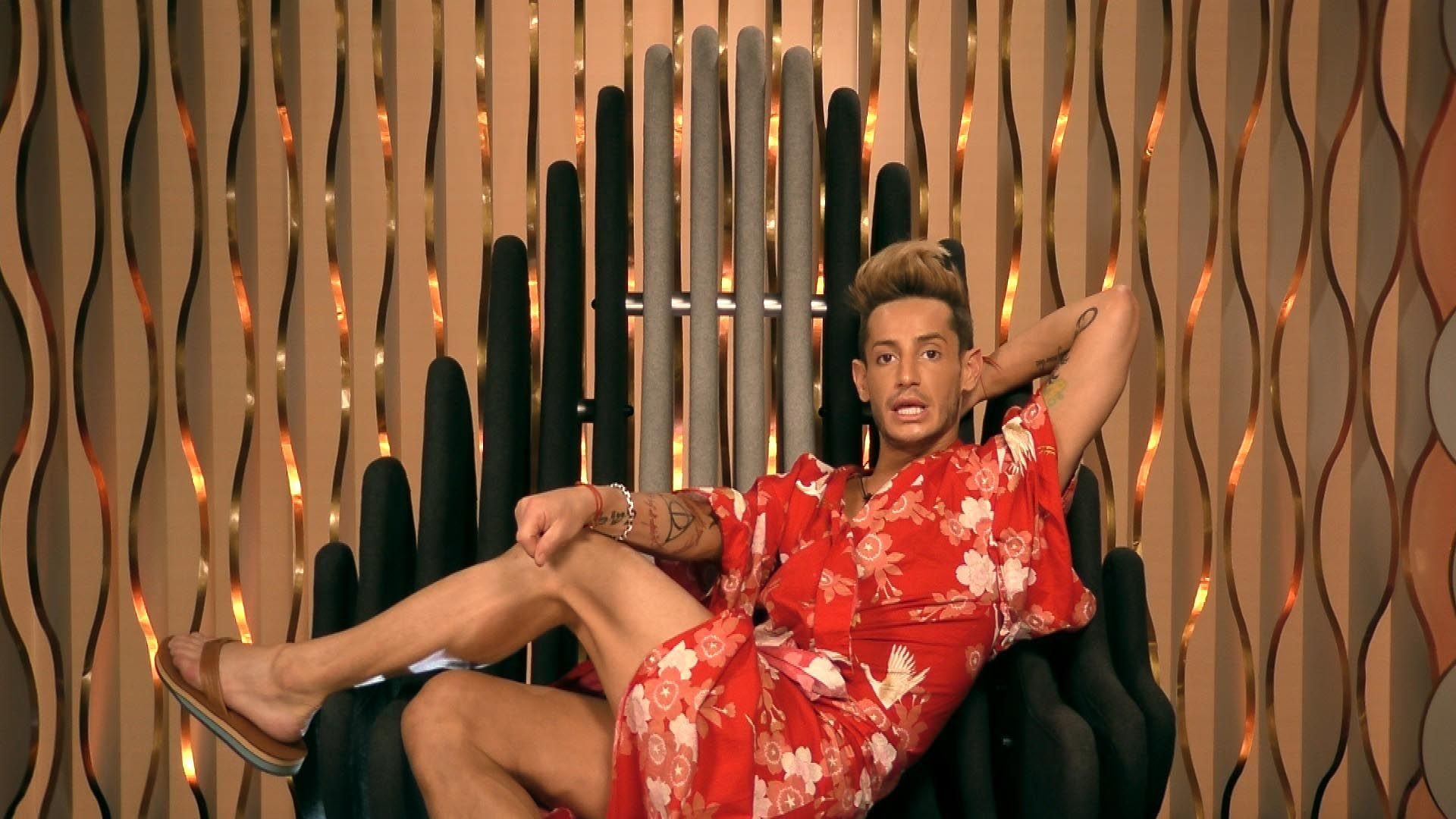 Wait, has Frankie Grande been presenting a TV SHOW from the Celebrity Big  Brother house?