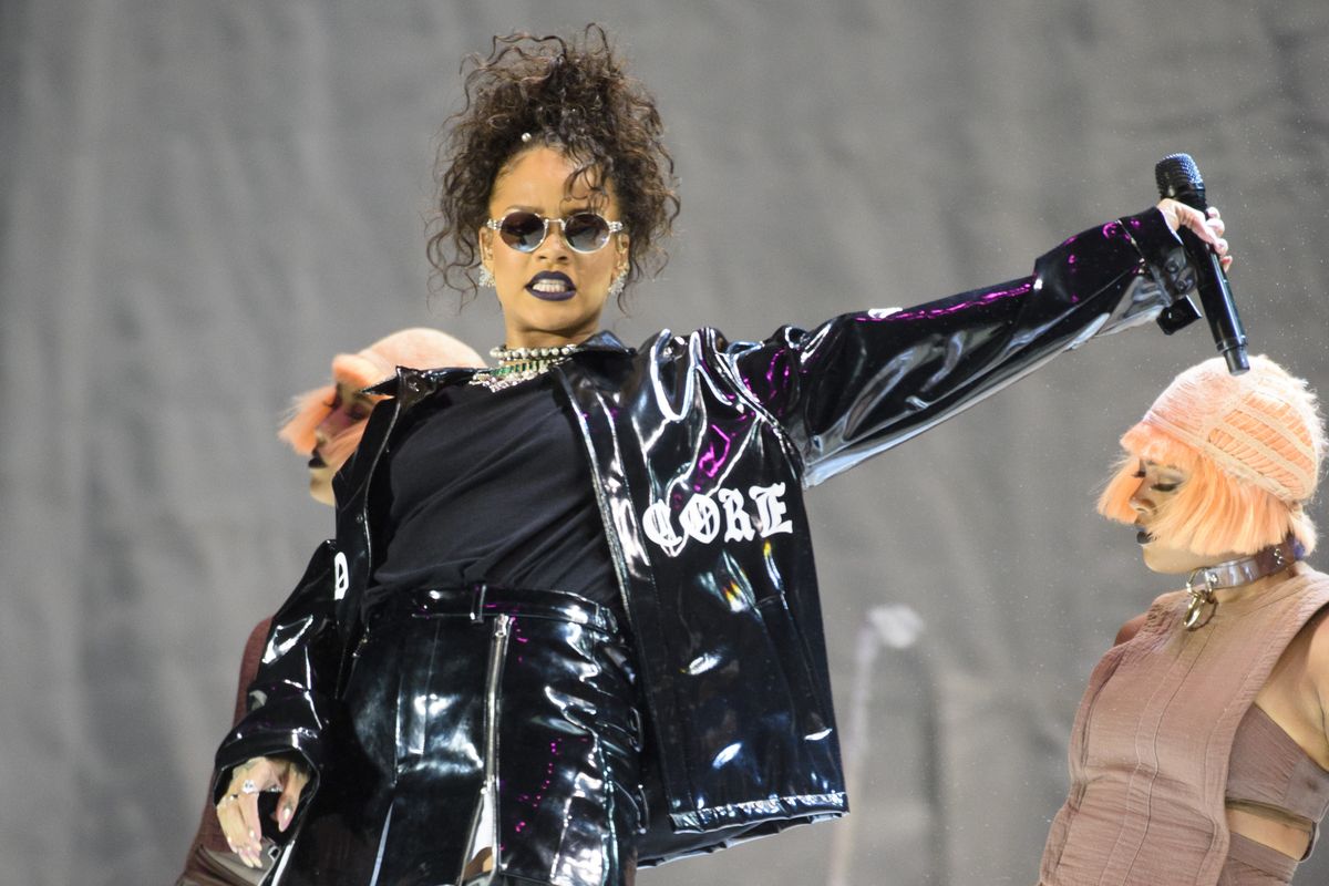 Rihanna at V Festival 2016