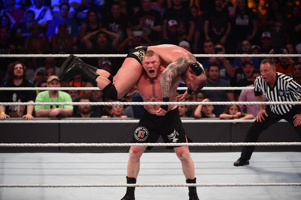 brock lesnar dan randy orton di summerslam 2016