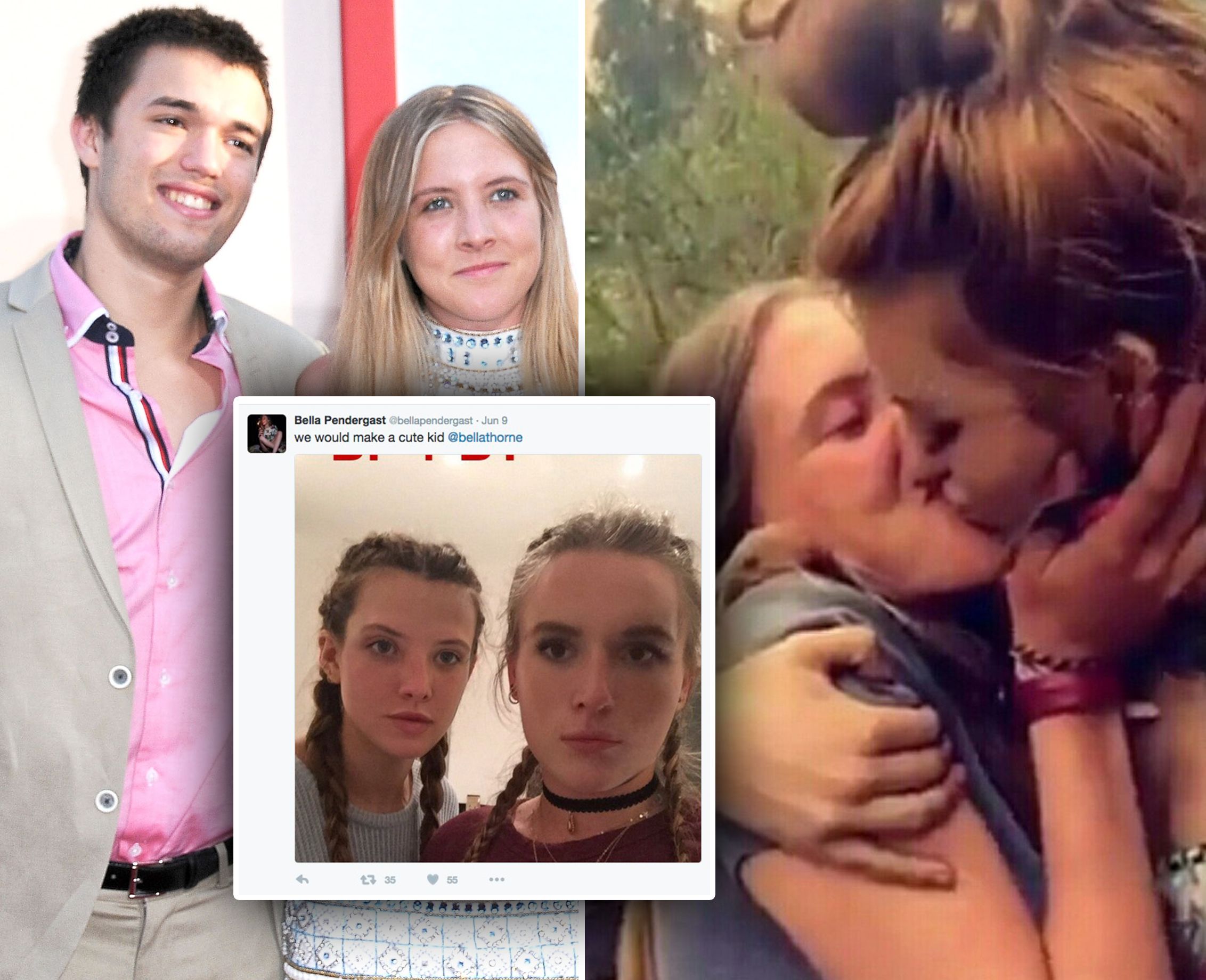 Is Bella Thorne dating her brothers ex-girlfriend Bella Pendergast/u200b?