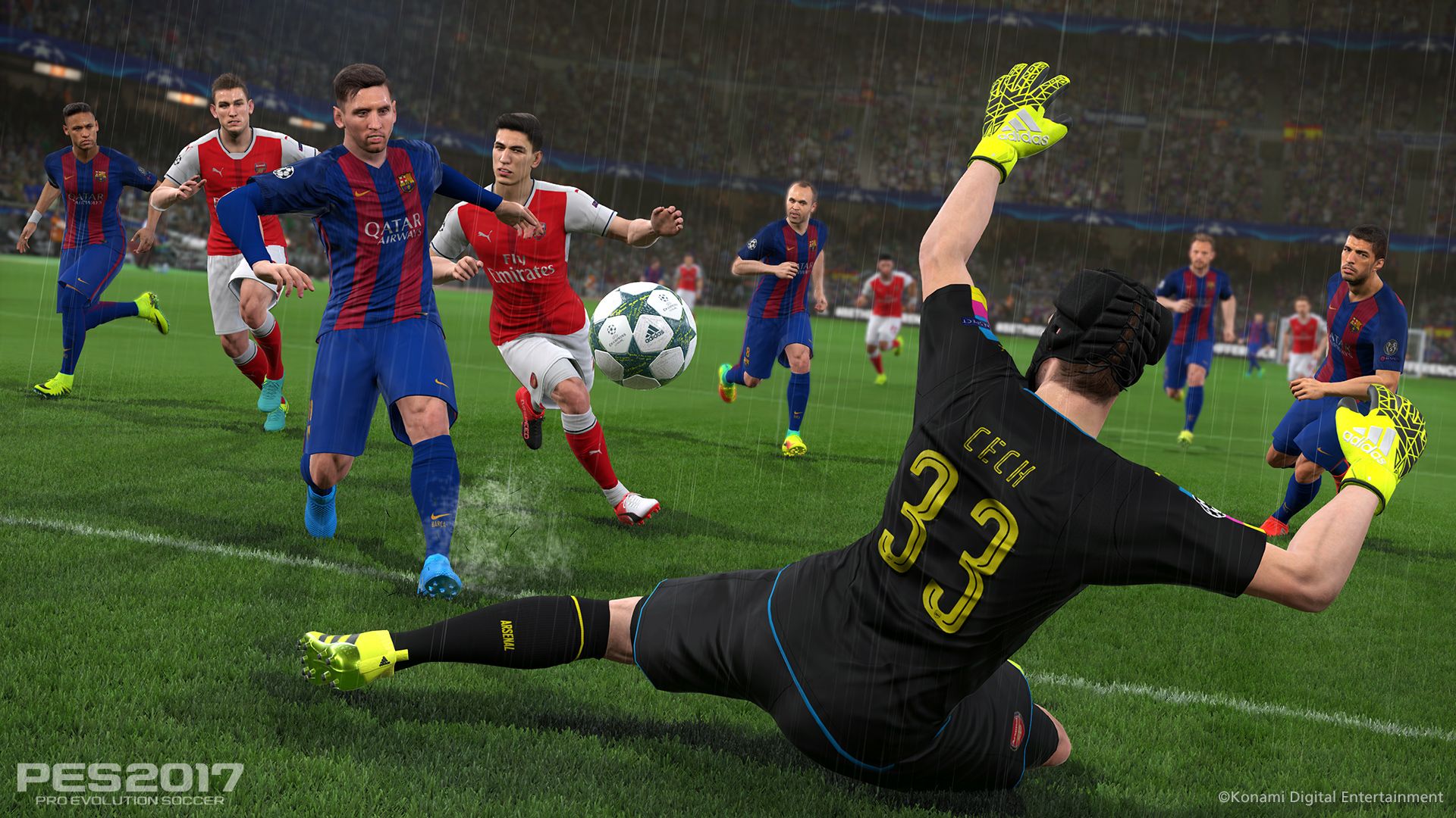 Pes 2017 is packed full of new features and the game now has an