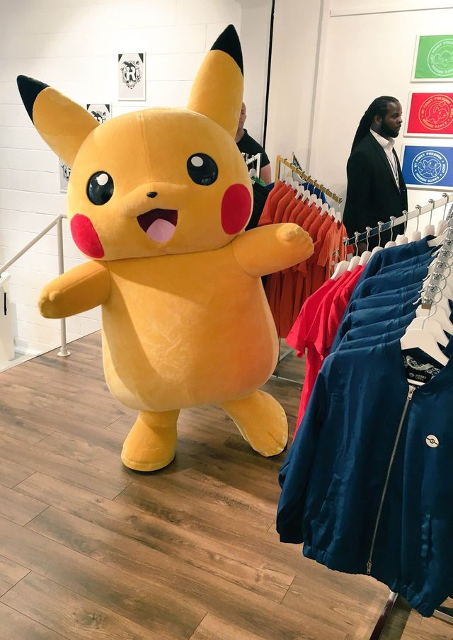 An Old Pikachu Costume From The Premiere Of The First Pokémon Movie :  r/mascots