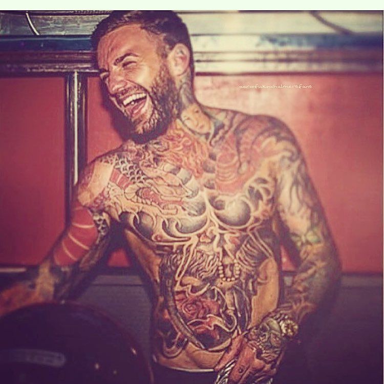 Geordie Shore's Aaron Chalmers is having his bits tattooed and it's no fun
