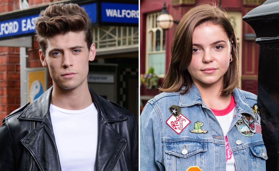 Is Eastenders Lining Up A Shock Romance For Secret Siblings Courtney Mitchel And Mark Fowler
