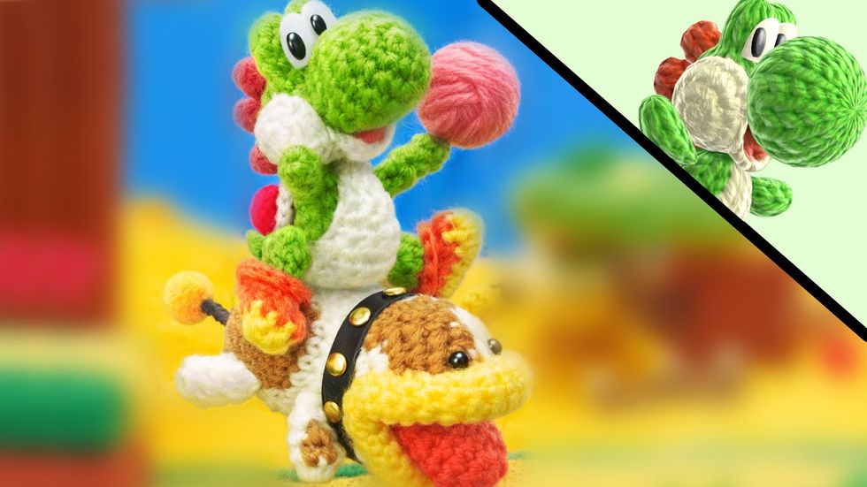 Behind-the-scenes video/look at the Poochy & Yoshi's Woolly World